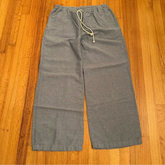 Uniqlo Linen Blend Easy Pants size L (#4) - Picture 4 of 9